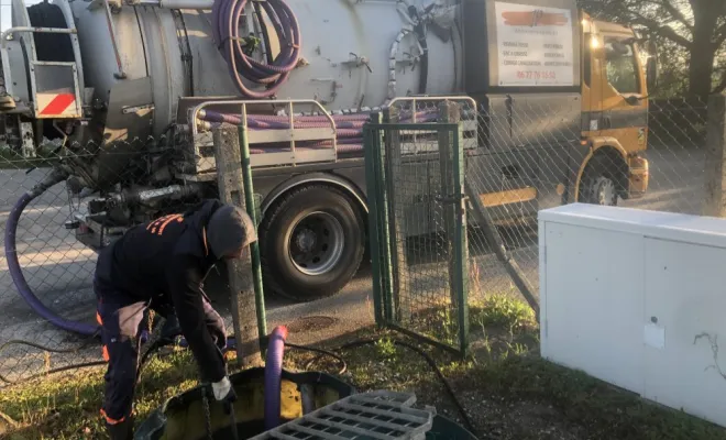 Entretien et nettoyage des poste de relevage communale à Bonnefamille, Vaulx-Milieu, JP ASSAINISSEMENT