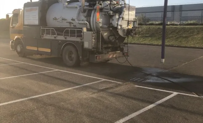 Entretien des reseaux EU/EP pour une entreprise à Chaponnay, Vaulx-Milieu, JP ASSAINISSEMENT