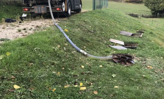 Vidange et nettoyage de fosse septique à Saint-Alban-de-Roche, Vaulx-Milieu, JP ASSAINISSEMENT