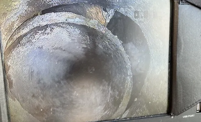 Inspection camera pour versification du réseau eu chez un particulier à Bourgoin Jallieu, Vaulx-Milieu, JP ASSAINISSEMENT