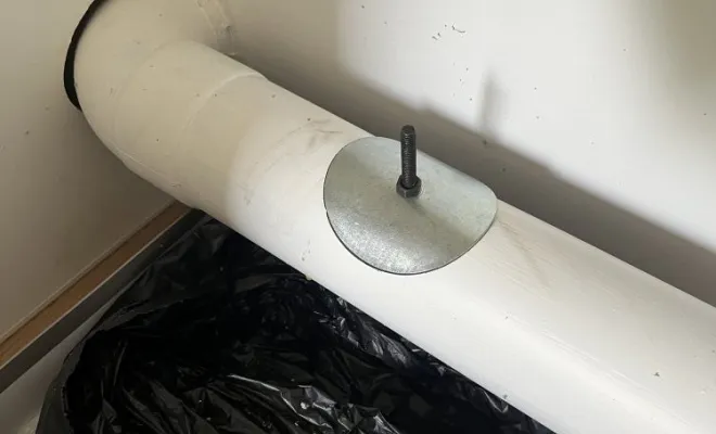 Inspection video d'une canalisation wc dans un bâtiment neuf à L'Isle d'Abeau, Vaulx-Milieu, JP ASSAINISSEMENT