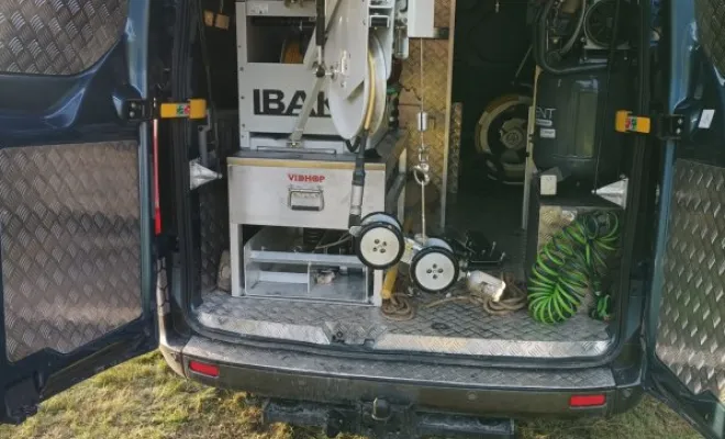 Inspection vidéo du réseau de canalisations d'un lotissement à Saint-Quentin-Fallavier, Vaulx-Milieu, JP ASSAINISSEMENT