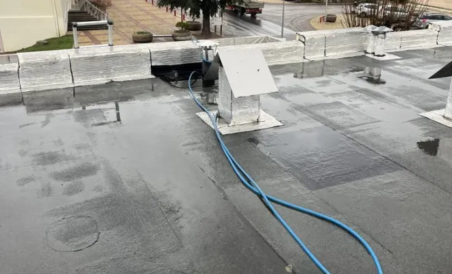 Investigation pour recherche de problème d'infiltration d'eau dans une agence bancaire à Chauffailles 71, Vaulx-Milieu, JP ASSAINISSEMENT