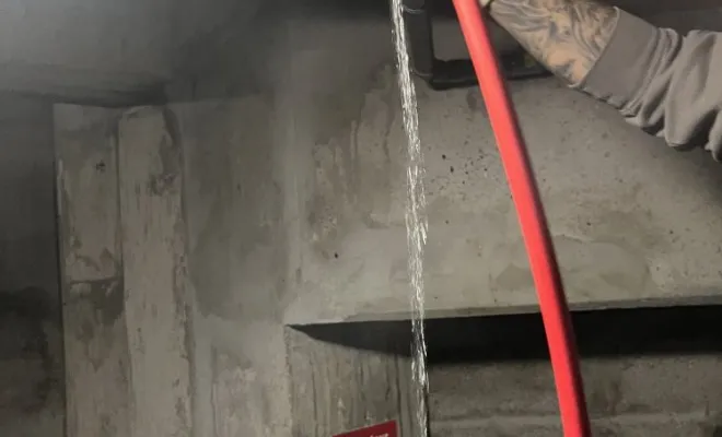 Localisation et débouchage d'une canalisation d40 en sous sol avec mini hydro à Vienne, Vaulx-Milieu, JP ASSAINISSEMENT