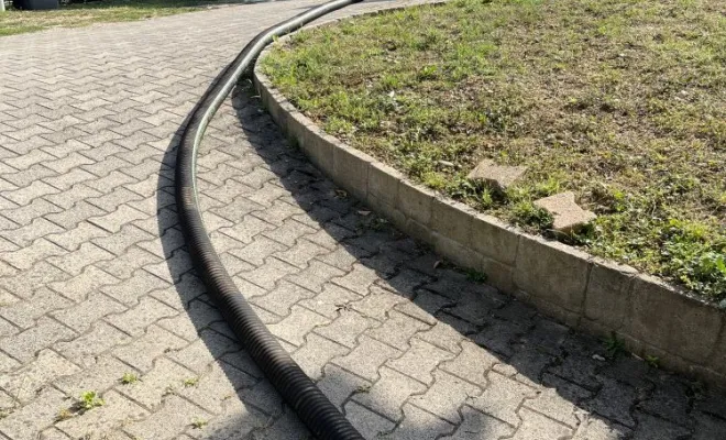 Nettoyage d'un puits perdu à Charvieu, Vaulx-Milieu, JP ASSAINISSEMENT