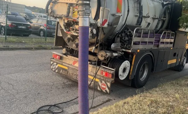 Nettoyage de 17 puits perdu pour la commune à Heyrieux, Vaulx-Milieu, JP ASSAINISSEMENT