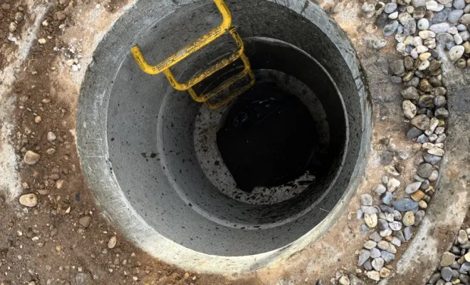 Nettoyage ouvrage d'assainissement sur un chantier à Chassieu, Vaulx-Milieu, JP ASSAINISSEMENT