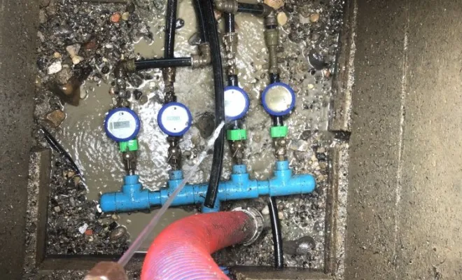 Nettoyage regard eau potable, Vaulx-Milieu, JP ASSAINISSEMENT