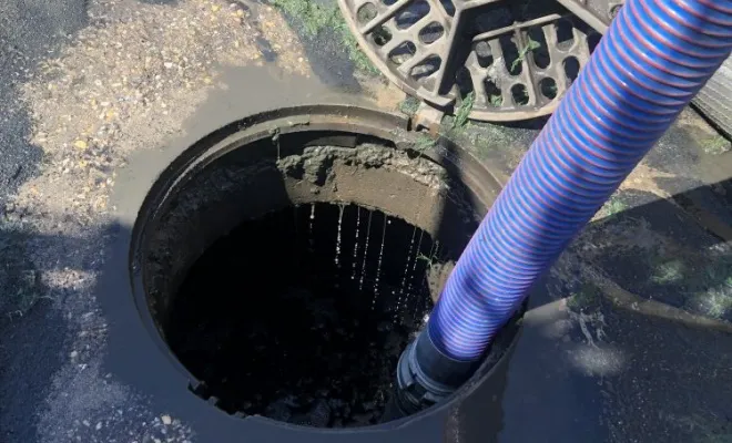 Nettoyages de deux puits perdu dans une entreprise à Grenay, Vaulx-Milieu, JP ASSAINISSEMENT