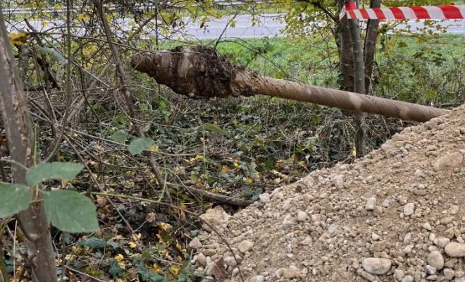 Pompage de bentonite sur un chantier de forage dirigé à Saint Quentin Fallavier, Vaulx-Milieu, JP ASSAINISSEMENT