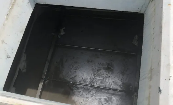 Pompage et nettoyage hp d'une cuve à saumure à Villefontaine, Vaulx-Milieu, JP ASSAINISSEMENT