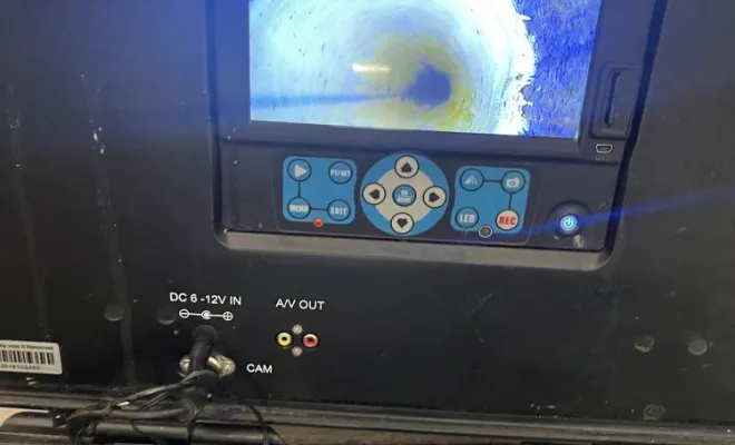 Réparation de réseau eu manchette résine dans un bâtiment pour une agence immobilière à Morestel, Vaulx-Milieu, JP ASSAINISSEMENT