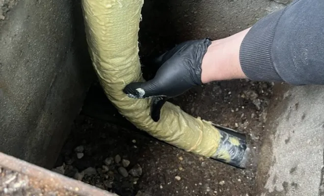 Réparation de réseaux manchette résine, Vaulx-Milieu, JP ASSAINISSEMENT