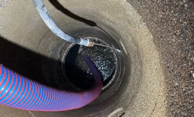 Vidange d'une fosse septique pour débouchage canalisation sans accès à Saint Just Chaleyssin, Vaulx-Milieu, JP ASSAINISSEMENT