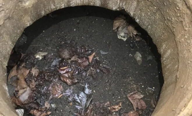 Vidange d'un puits perdu à Saint-Chef, Vaulx-Milieu, JP ASSAINISSEMENT