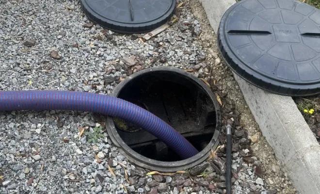 Vidange et nettoyage d'une micro station à Assieu, Vaulx-Milieu, JP ASSAINISSEMENT