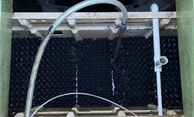 Vidange et nettoyage d'une micro station pour entretien à Ruy, Vaulx-Milieu, JP ASSAINISSEMENT