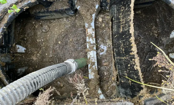 Vidange et nettoyage d'une micro station pour entretien à Villemoirieu, Vaulx-Milieu, JP ASSAINISSEMENT