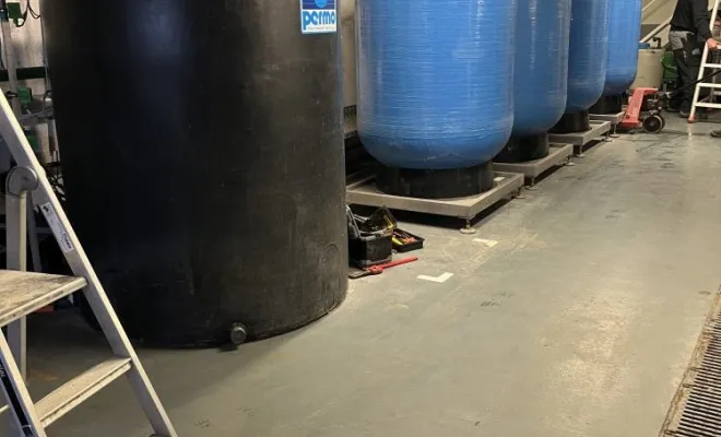 Vidange et nettoyage de 4 filtre adoucisseur pour une entreprise à Savigny, Vaulx-Milieu, JP ASSAINISSEMENT