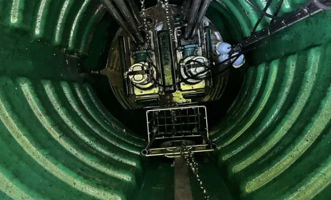 Vidange et nettoyage de deux fosses de relevage pour entretien et vérification de fonctionnement à Montalieu, Vaulx-Milieu, JP ASSAINISSEMENT