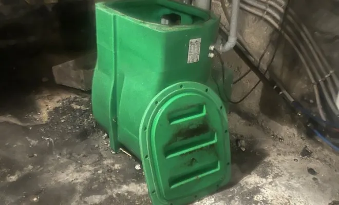 Vidange et nettoyage de deux fosses de relevage pour entretien et vérification de fonctionnement à Montalieu, Vaulx-Milieu, JP ASSAINISSEMENT