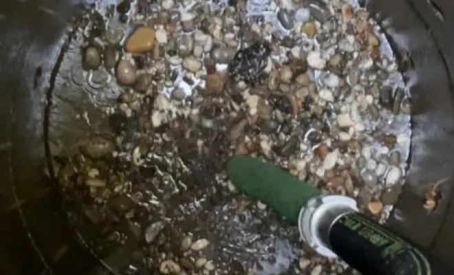 Vidange et nettoyage haute pression de 2 puits perdu pour entretien à Genas, Vaulx-Milieu, JP ASSAINISSEMENT