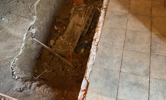 Vidange et nettoyage d'une ancienne fosse septique et évacuation à Saint Jean de Bournay, Vaulx-Milieu, JP ASSAINISSEMENT